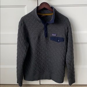 Patagonia quilted pullover tsnap